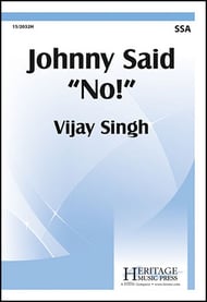 Johnny Said No! SSA choral sheet music cover Thumbnail